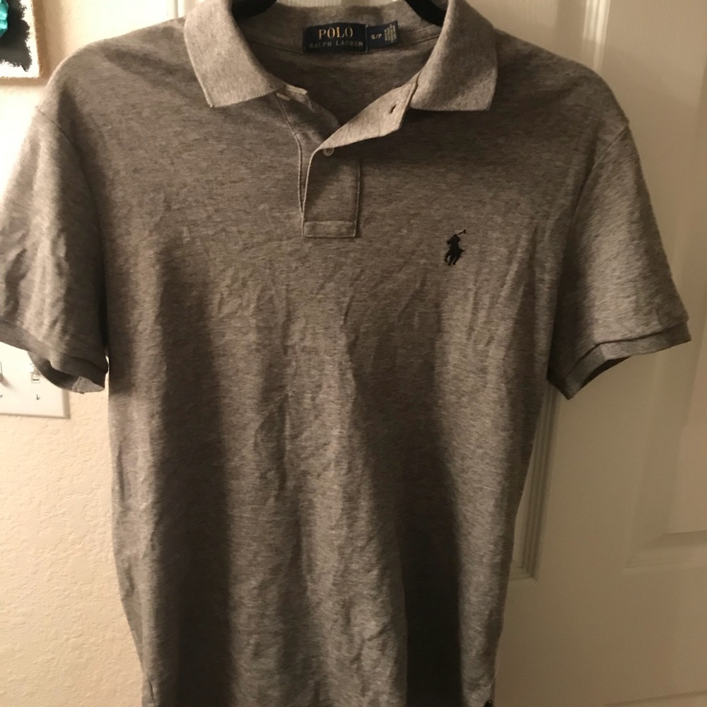 Small grey polo